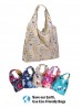 Bag in Bag Reusable Shopping Bag with Snap Closure. Large Capacity 12 pcs Assorted Design Set